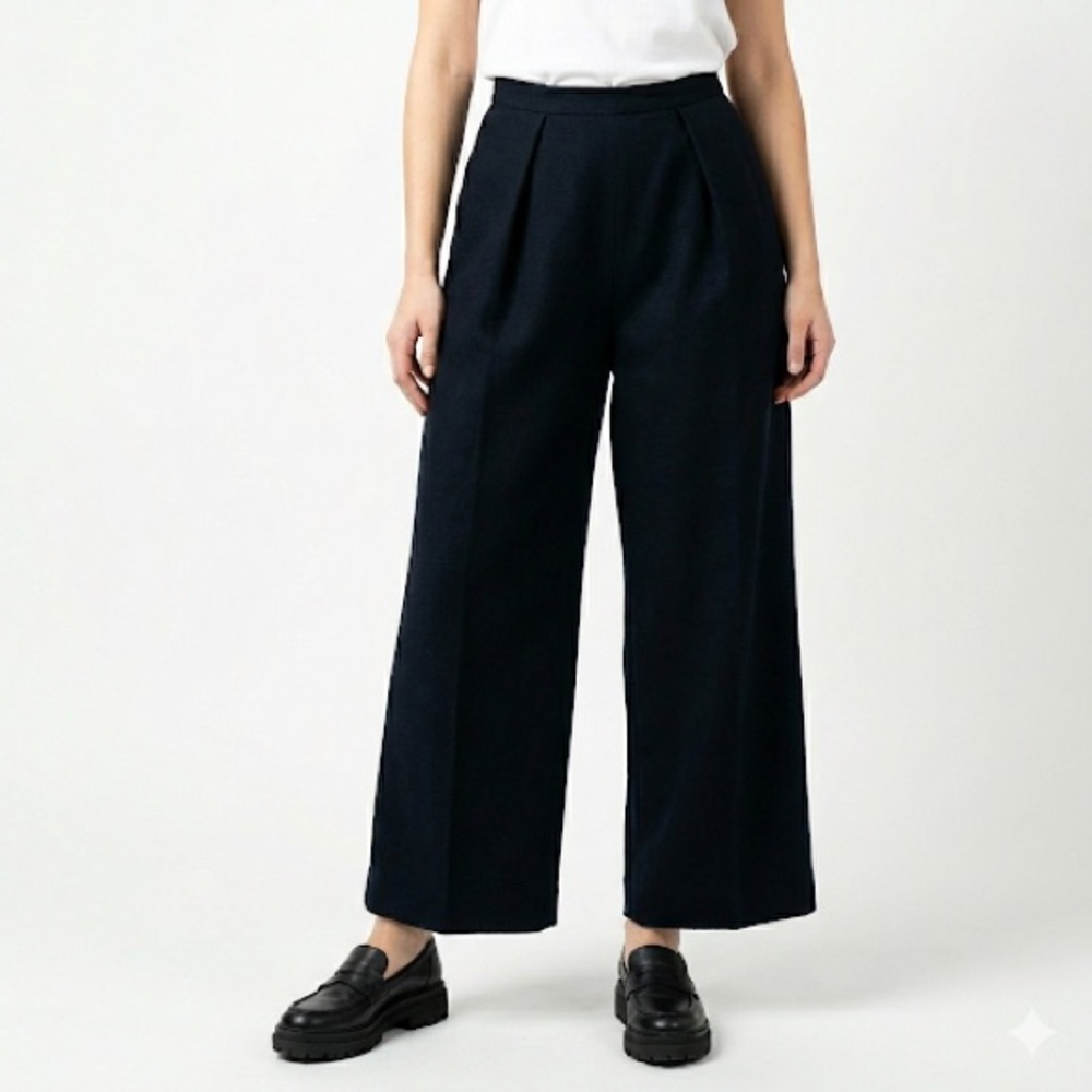 Liz Claiborne Womens 80s Black Wool Balloon Pants modern 4 vintage 8